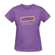 I LOVE OLD SCHOOL T-Shirt - purple heather