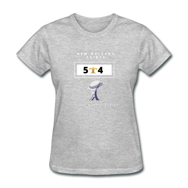 Saints 504 T-Shirt - heather gray