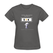 Saints 504 T-Shirt - charcoal