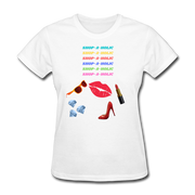 Shop-A-Holic T-Shirt - white