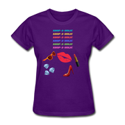 Shop-A-Holic T-Shirt - purple