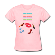 Shop-A-Holic T-Shirt - pink