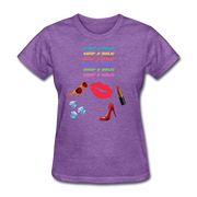 Shop-A-Holic T-Shirt - purple heather
