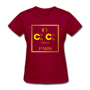 Co Co Paris T-Shirt - dark red
