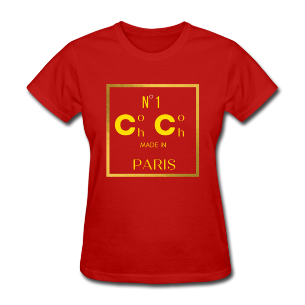 Co Co Paris T-Shirt - red