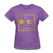 Co Co Paris T-Shirt - purple heather