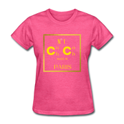 Co Co Paris T-Shirt - heather pink