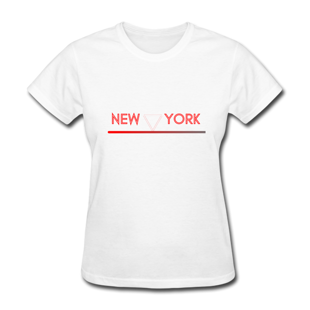 New York T-Shirt - white