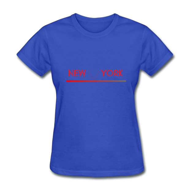 New York T-Shirt - royal blue