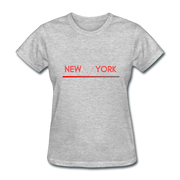 New York T-Shirt - heather gray