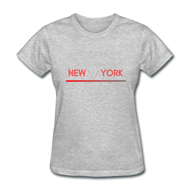 New York T-Shirt - heather gray