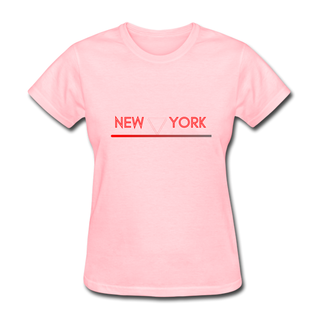 New York T-Shirt - pink