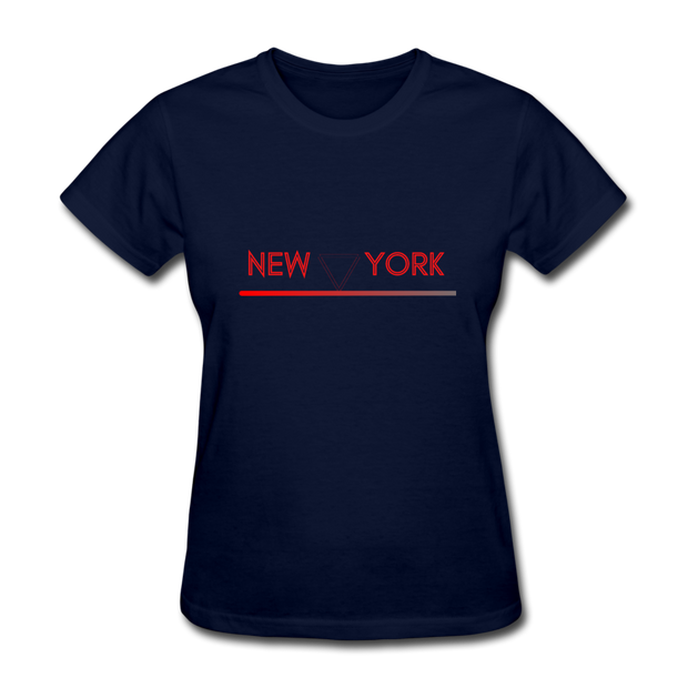 New York T-Shirt - navy