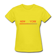 New York T-Shirt - yellow