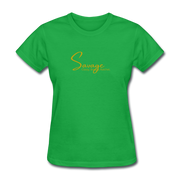 Savage Womens T-Shirt - bright green