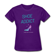 Shoe Addict Women's T-Shirt - purple