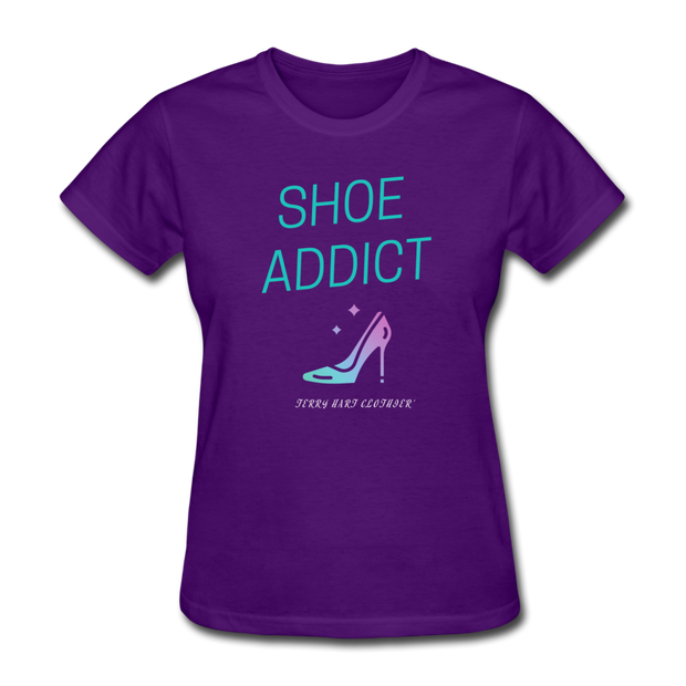 Shoe Addict Women's T-Shirt - purple