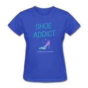 Shoe Addict Women's T-Shirt - royal blue