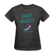 Shoe Addict Women's T-Shirt - heather black