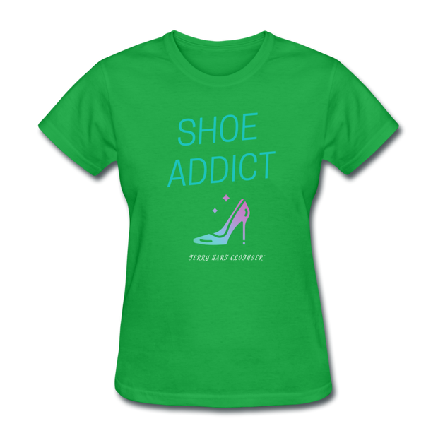 Shoe Addict Women's T-Shirt - bright green