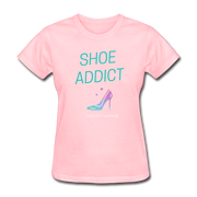 Shoe Addict Women's T-Shirt - pink