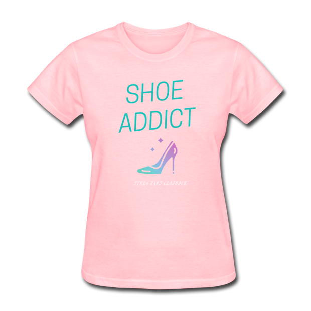 Shoe Addict Women's T-Shirt - pink