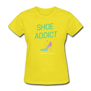Shoe Addict Women's T-Shirt - yellow