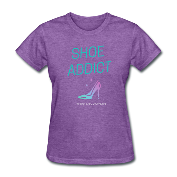 Shoe Addict Women's T-Shirt - purple heather