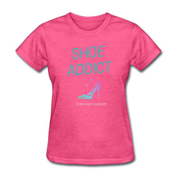 Shoe Addict Women's T-Shirt - heather pink