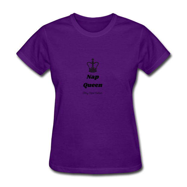 Nap Queen Women's T-Shirt - purple