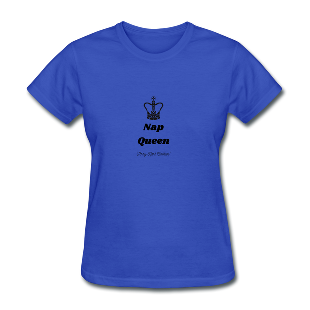Nap Queen Women's T-Shirt - royal blue