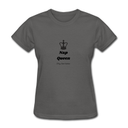 Nap Queen Women's T-Shirt - charcoal