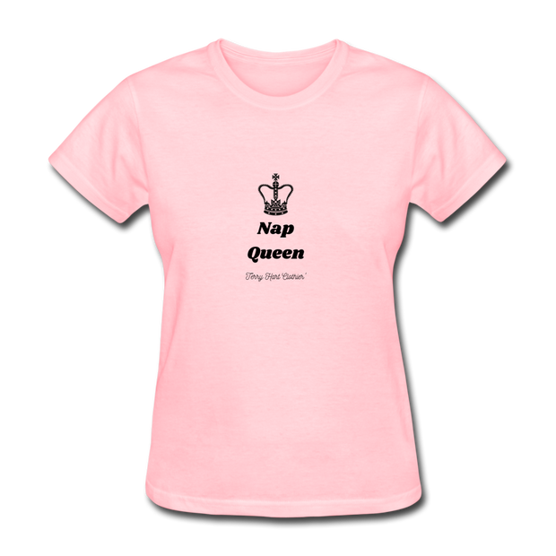 Nap Queen Women's T-Shirt - pink
