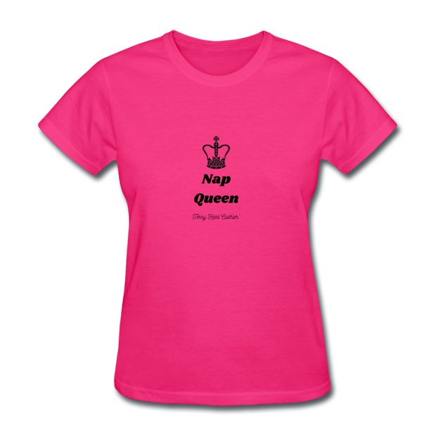 Nap Queen Women's T-Shirt - fuchsia