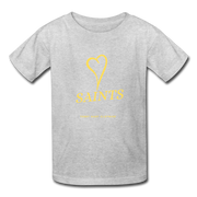 Saints with Heart Kids' T-Shirt - heather gray