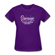Colorful Savage T-Shirt - purple