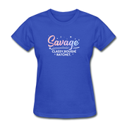Colorful Savage T-Shirt - royal blue