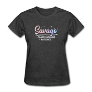Colorful Savage T-Shirt - heather black