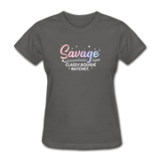 Colorful Savage T-Shirt - charcoal