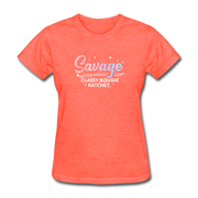 Colorful Savage T-Shirt - heather coral