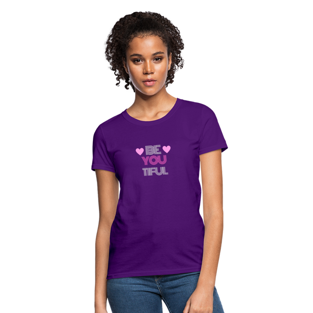 Be-You-Tiful Women's T-Shirt - purple