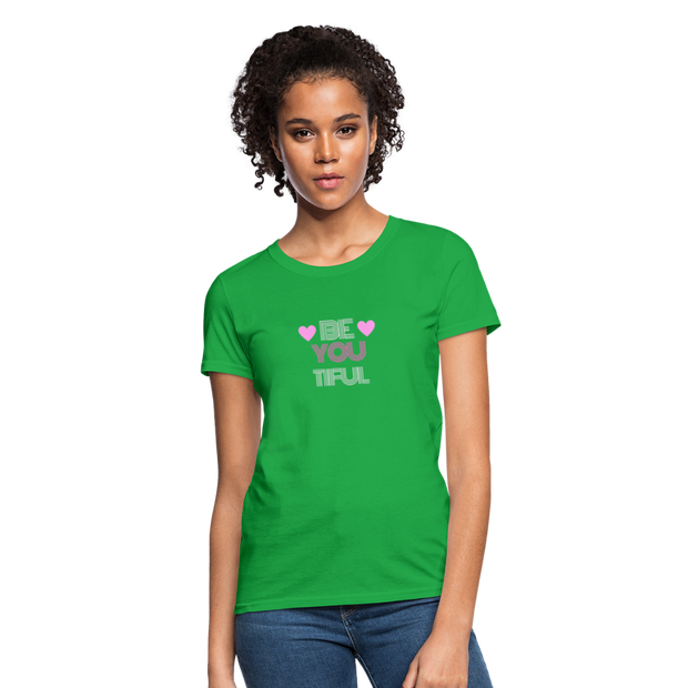 Be-You-Tiful Women's T-Shirt - bright green