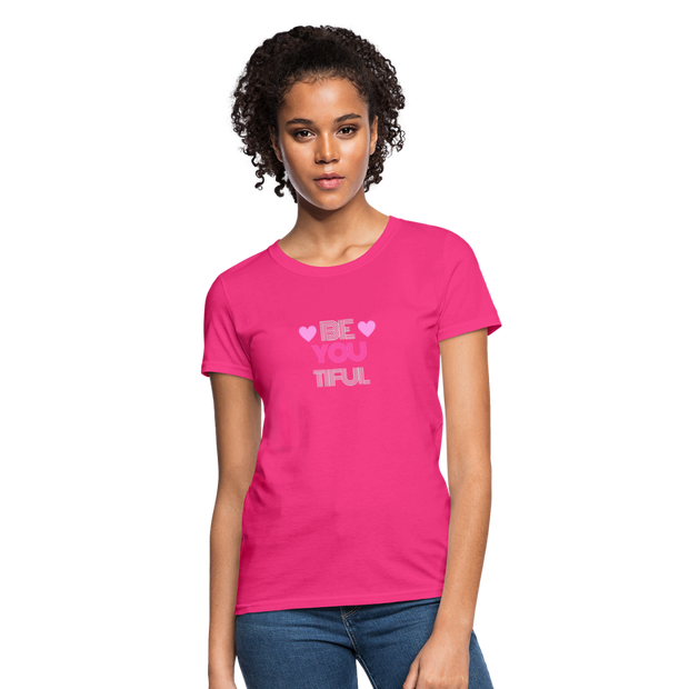 Be-You-Tiful Women's T-Shirt - fuchsia