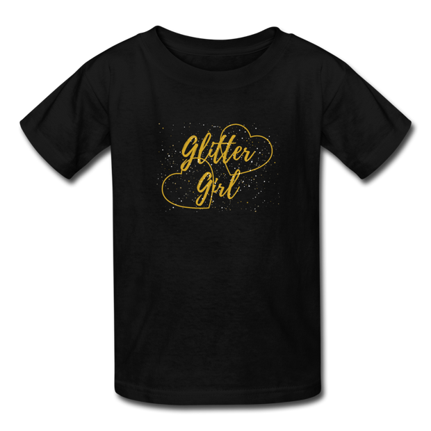 Glitter Girls Kids' T-Shirt - black