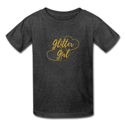 Glitter Girls Kids' T-Shirt - heather black