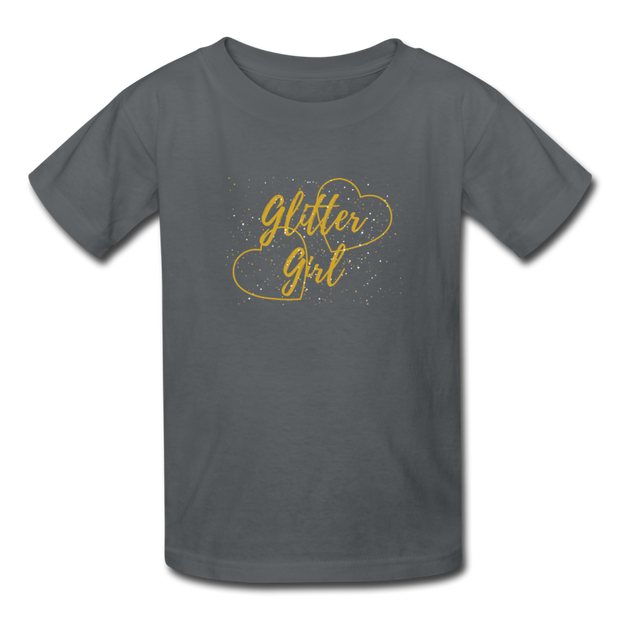 Glitter Girls Kids' T-Shirt - charcoal