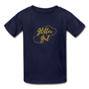 Glitter Girls Kids' T-Shirt - navy