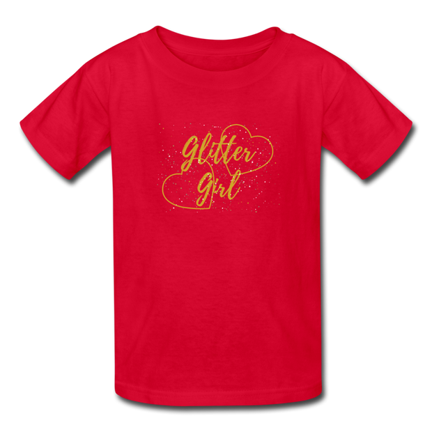 Glitter Girls Kids' T-Shirt - red