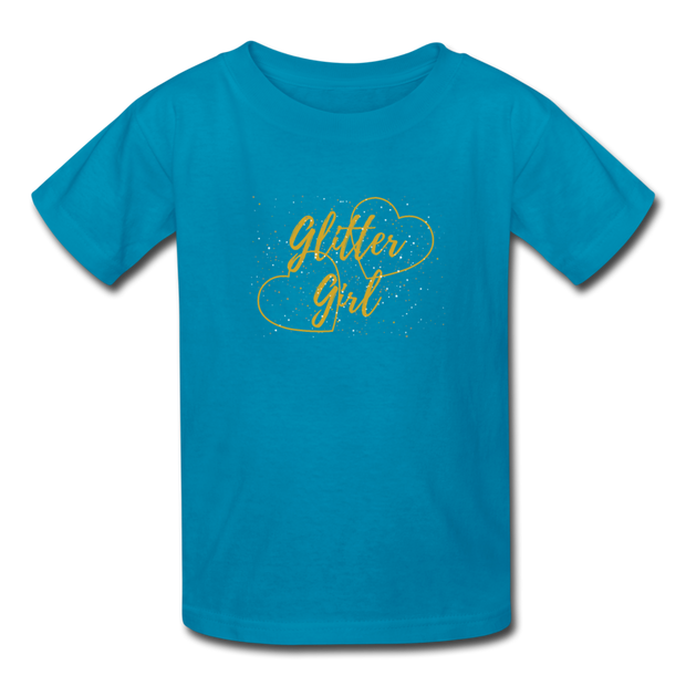 Glitter Girls Kids' T-Shirt - turquoise