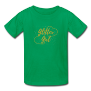 Glitter Girls Kids' T-Shirt - kelly green